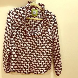 Elizabeth McKay Elephant Blouse